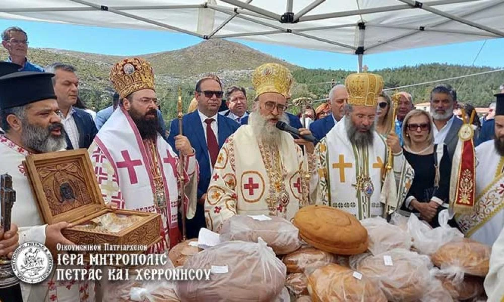 Λαοθάλασσα για τον Άγιο των Λεπρών - Πλήθος πιστών στην πρώτη εορτή του στην Εθιά Μεσαράς